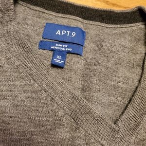 Gray V-Neck Sweater, never worn